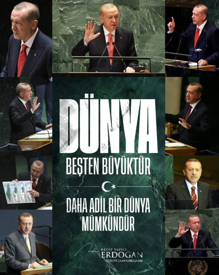 Cumhurbaşkanı Erdoğan 2005-2025 mesajı