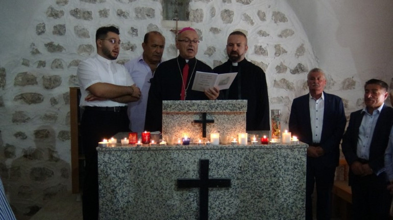 Köy ziyaretinden kare