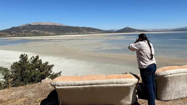 Türkiyenin 4üncü büyük gölü ikiye bölündü Bu göle artık Çığlık atan Göl denmeli