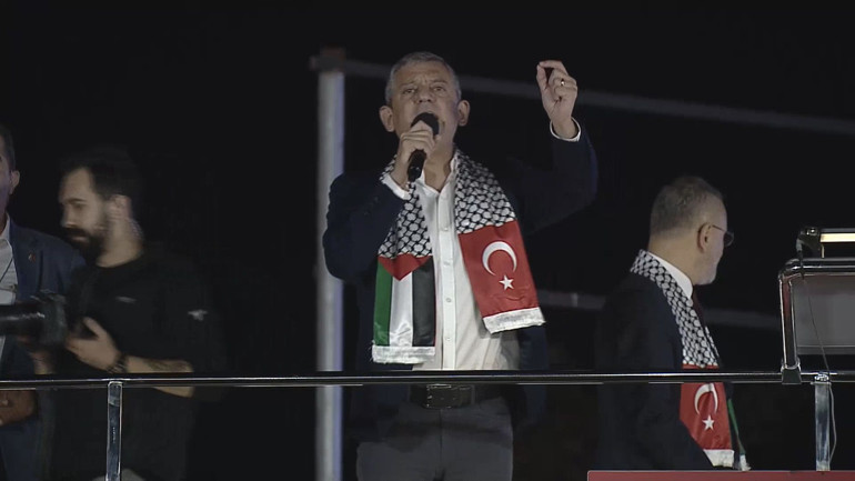 CHPden Eyüpsultanda ’Filistine Destek’ mitingi