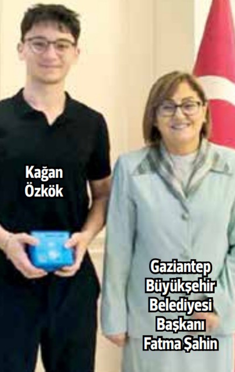 Suyun Nobel’i liseli Kağan’ın