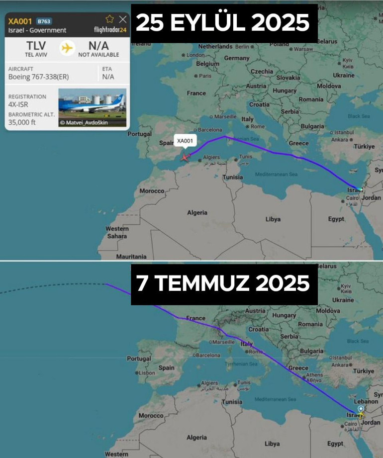 Netanyahunun tutuklanma korkusu: Rota değiştirmek zorunda kaldı