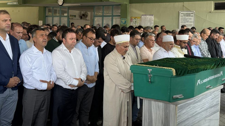 Cenaze töreninden görüntü