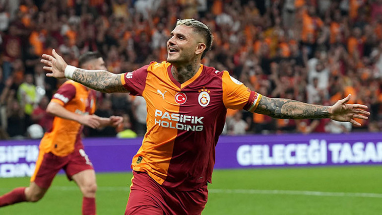 Galatasarayda Mauro Icardi sevinci Oynadığı maçtan fazla katkı vermiş