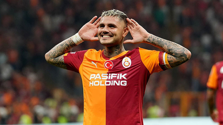 Galatasarayda Mauro Icardi sevinci Oynadığı maçtan fazla katkı vermiş