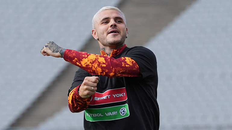Galatasarayda Mauro Icardi sevinci Oynadığı maçtan fazla katkı vermiş