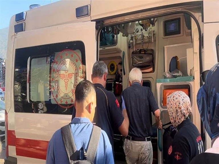 Metronun ani fren yaptığı an