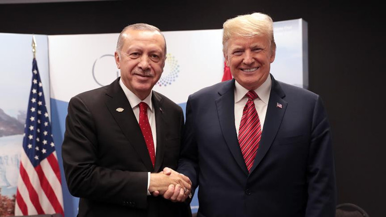 Beyaz Sarayda tarihi zirve Erdoğan-Trump görüşmesine dakikalar kaldı
