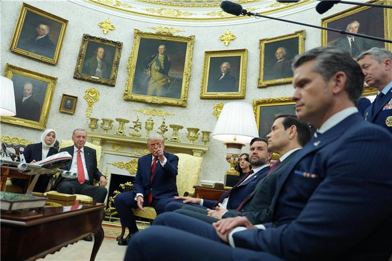 Son dakika: Cumhurbaşkanı Erdoğan ve Trump arasındaki tarihi zirve.... Trump: Erdoğan çetin bir adam