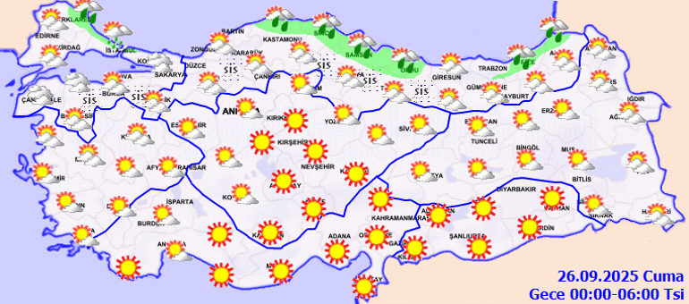 SON DAKİKA SAĞANAK YAĞIŞ UYARISI Meteoroloji hava durumu tahminleri il il yayınlandı... Bugün (26 Eylül Cuma) hava nasıl olacak, İstanbulda yağmur var mı 12 ilde kuvvetli olacak