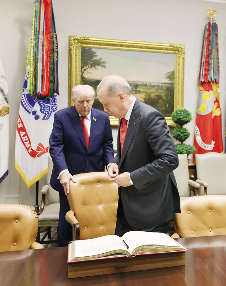 Beyaz Saray’da tarihi zirve