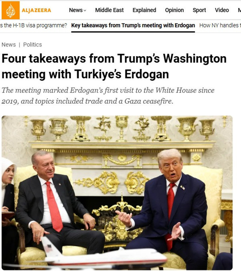 Dünya manşetten duyurdu: Cumhurbaşkanı Erdoğan ve ABD Başkanı Trump arasında tarihi görüşme... Kritik müttefik