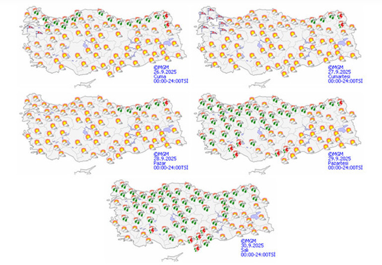  5 gün boyunca etkili olacak