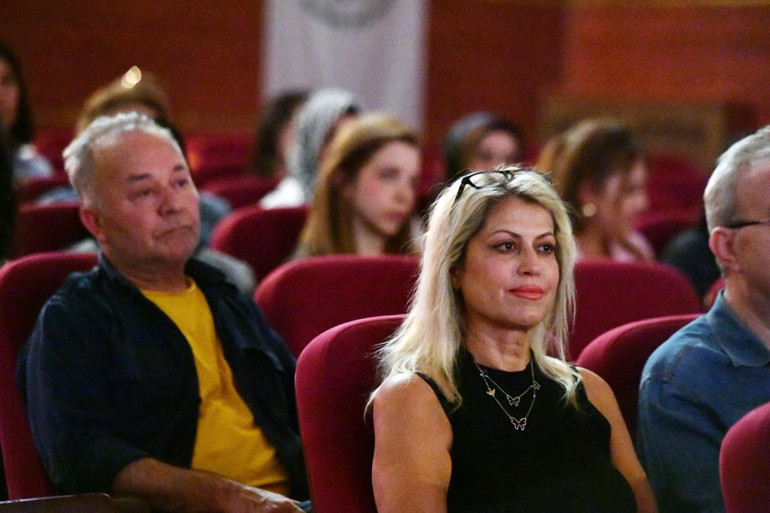 Tarihi binada Ankara söyleşisi