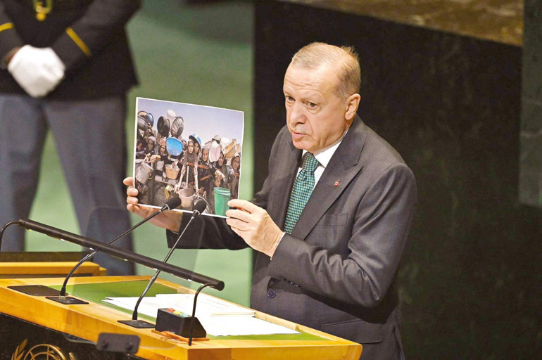 Birleşmiş Milletler'de insani görüntüler