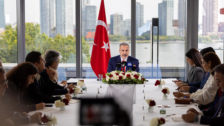 Dışişleri Bakanı Hakan Fidan New Yorkta konuştu: Trumpı Türkiyeye davet ettik