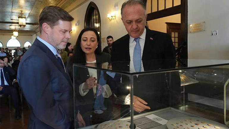 Roma dönemine ait 83 sikke, ABDden Türkiyeye iade edildi