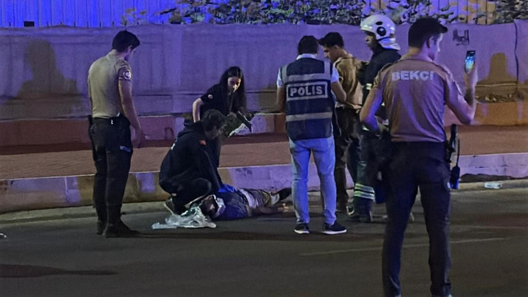 Olay yerinden bir görüntü