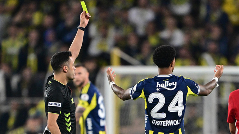 Hakem performansından bir kare