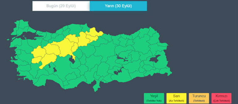 Balkanlar üzerinden gelen serin hava etkili oluyor Meteoroloji tarih vererek uyardı| İşte sağanak beklenen iller