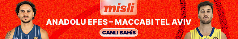 Anadolu Efes ile Maccabi Tel Aviv karşılaşması