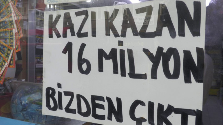 Kazı kazan kartı ve piyango bayisi