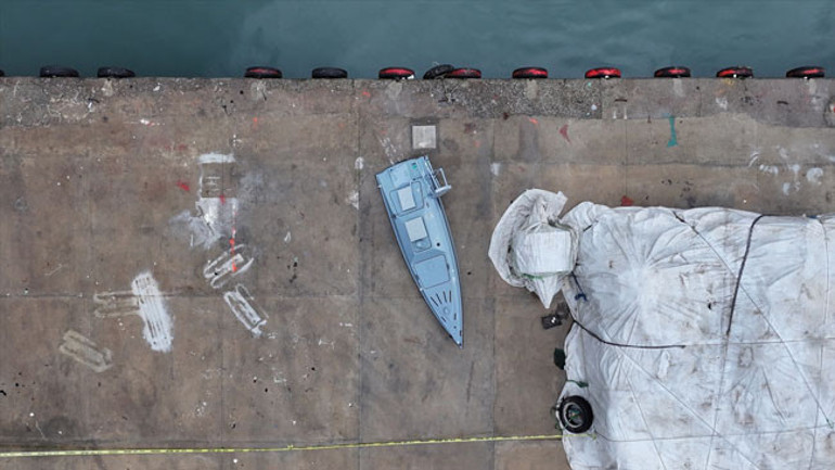 Hamsi için ağ attılar insansız saldırı aracı tuttular Valiliği teyakkuza geçiren av