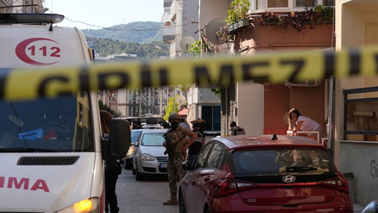 İzmir'deki polis merkezi saldırısına ilişkin görüntü