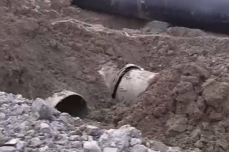 Ankara boru hattı hasarı ve çalışmalar
