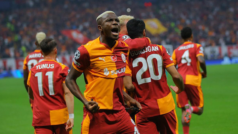 Oyuncuların mücadele anı