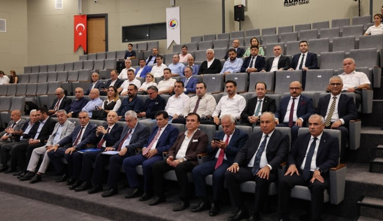 Oda ve Borsalar Adana’nın geleceği için toplandı