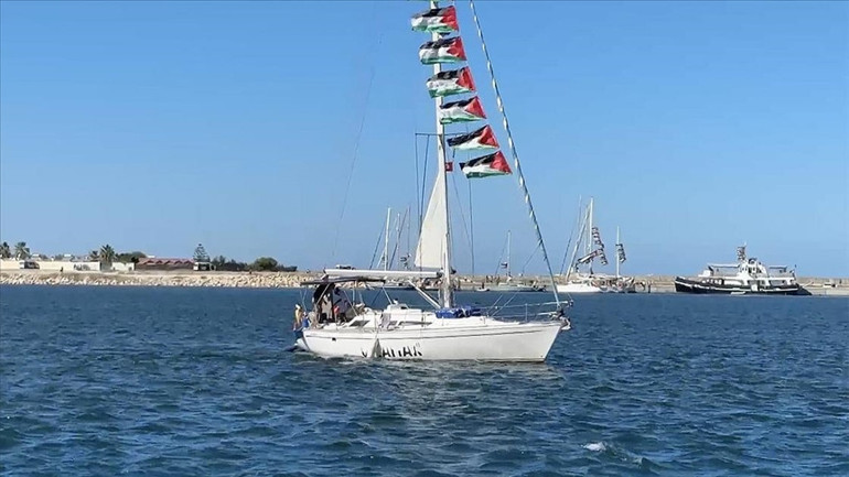 Marinette Gazze için tek başına yola devam ediyor: Gemide çok sayıda dayanıklı Türk var