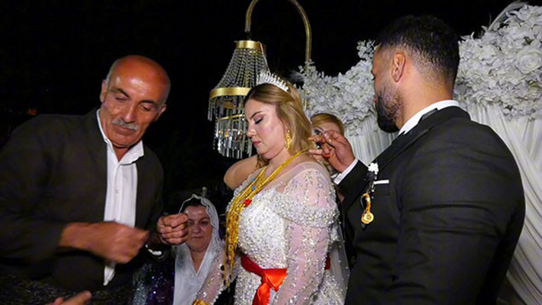 Düğün 2 gün 2 gece sürdü Geline 1.5 kilo altın, damada 3 milyon TL takıldı