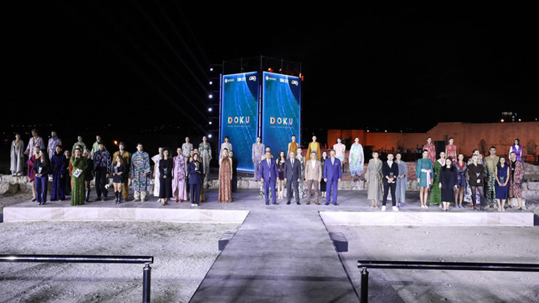 Tarihi Kale’de yarıştılar Doku Kumaş Tasarım Yarışması’nda Ödüller Sahiplerini Buldu