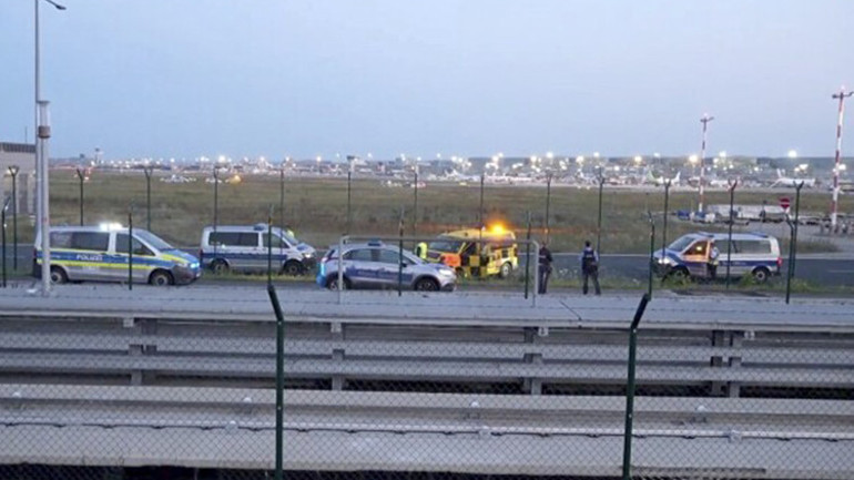 Almanyada dron paniği sürüyor: Münihten sonra şimdi de Frankfurt ve kuzey bölgeleri Litvanyada havalimanı kapatıldı