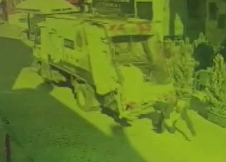 Kaza yerinden başka bir açı