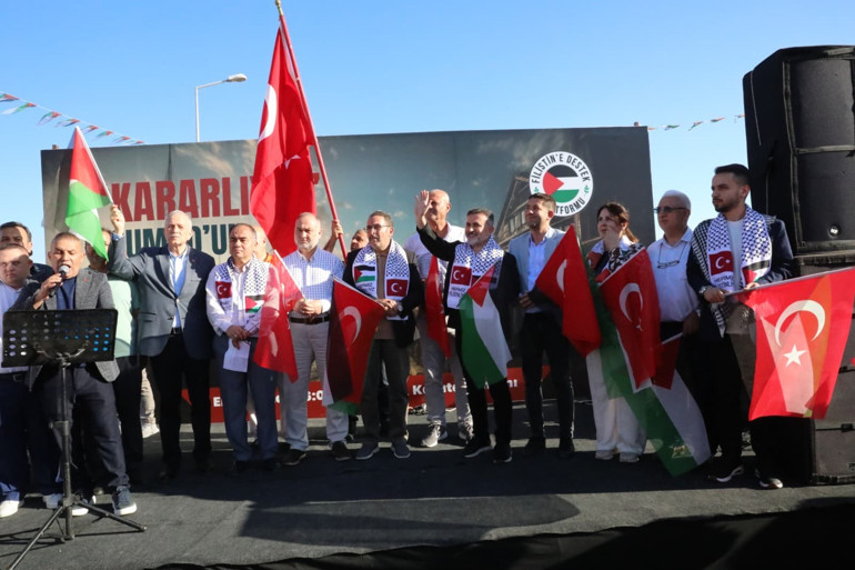 Gazze’ye Karataş’tan destek