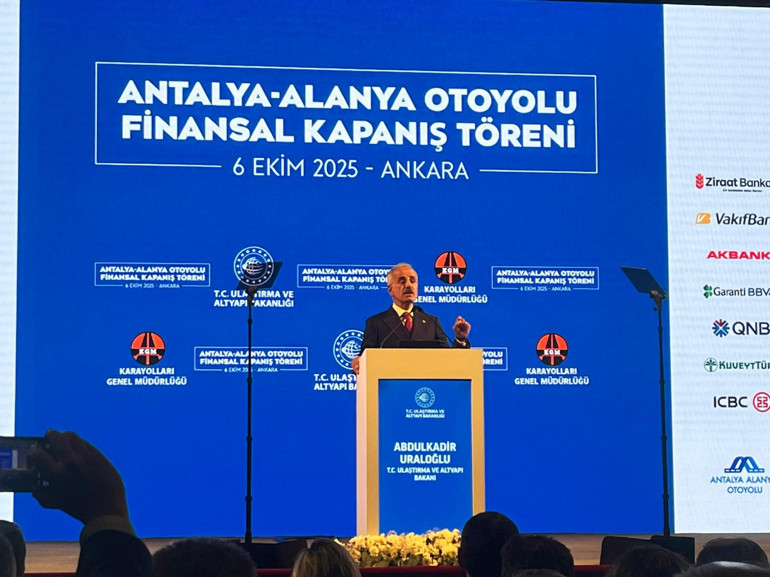 Antalya-Alanya Otoyolu projesi görseli