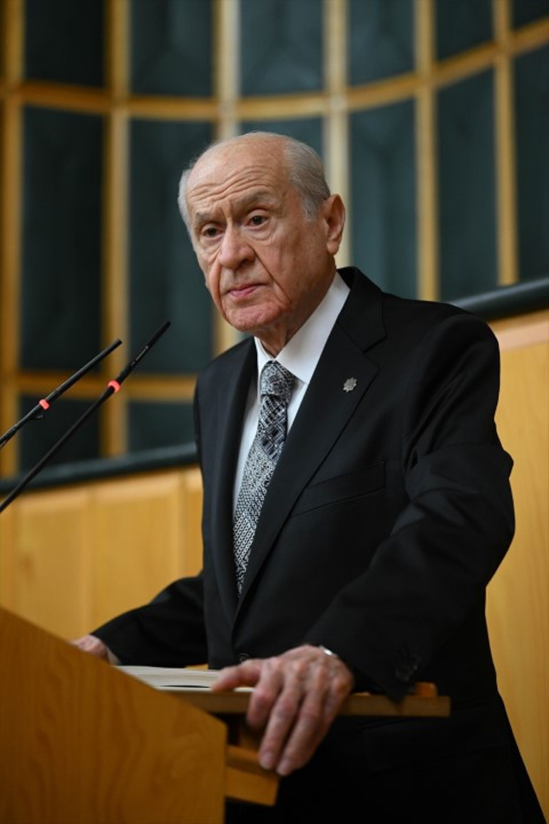 MHP lideri Devlet Bahçeli: İmralı, YPGye çağrıda bulunsun