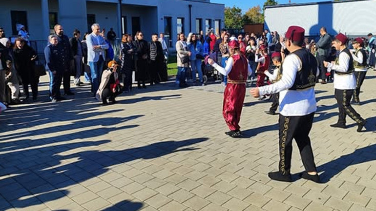 Regensburgda folklor gösterisi