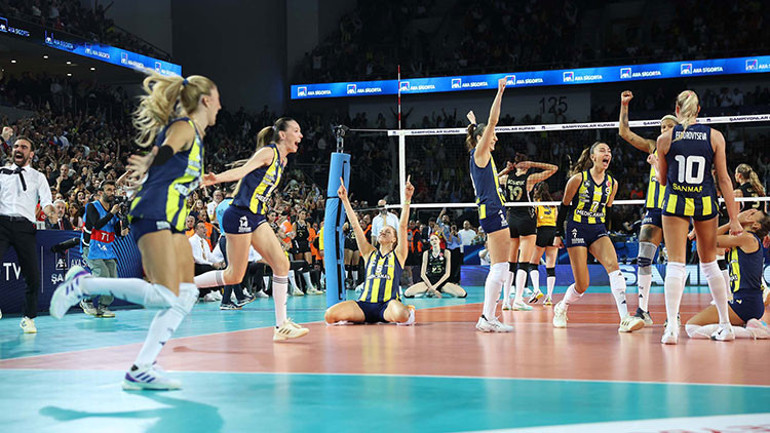 Tribünlerin doluluğu ve oyuncuların sevinci