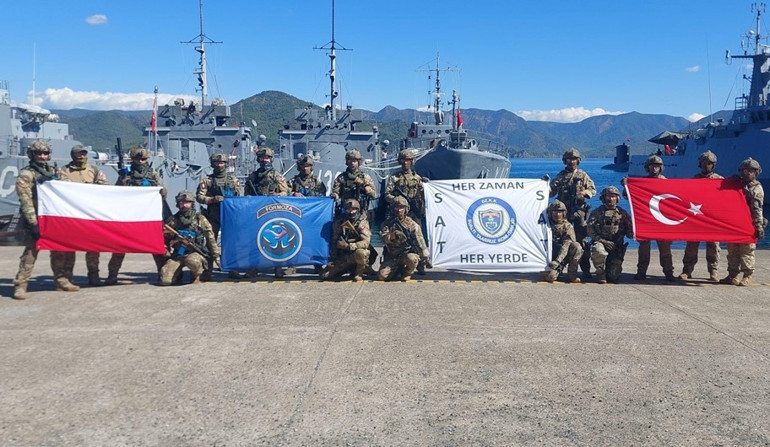 MSBden Türkiye-Polonya Su Altı Taarruz Deniz Özel Harekat Tatbikatı-2025 paylaşımı