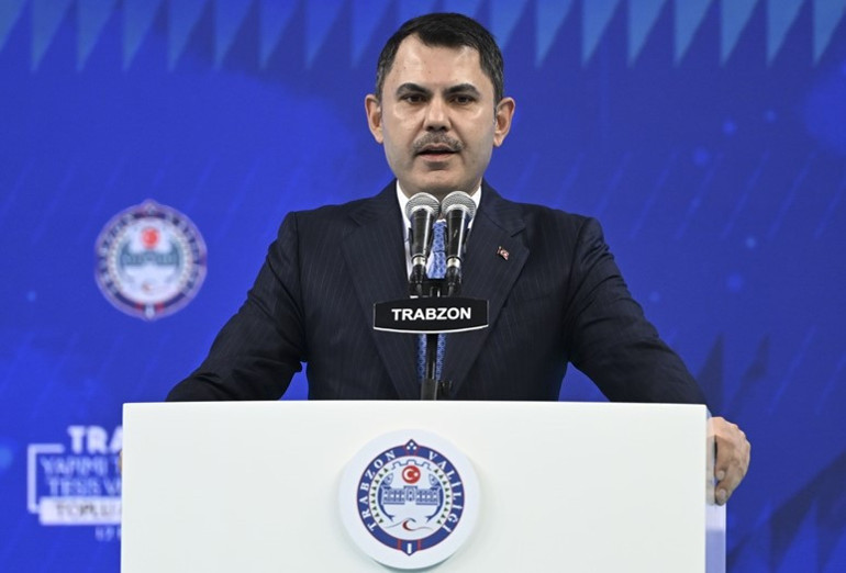 Trabzon toplu açılış töreninden bir görüntü