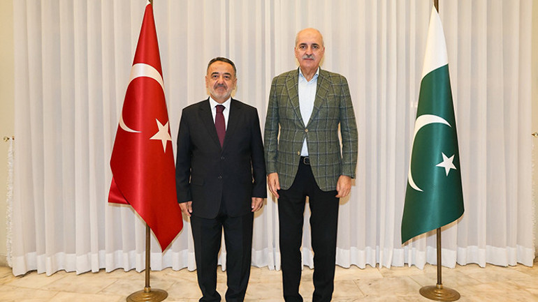 TBMM Başkanı Kurtulmuş İslamabad ziyareti