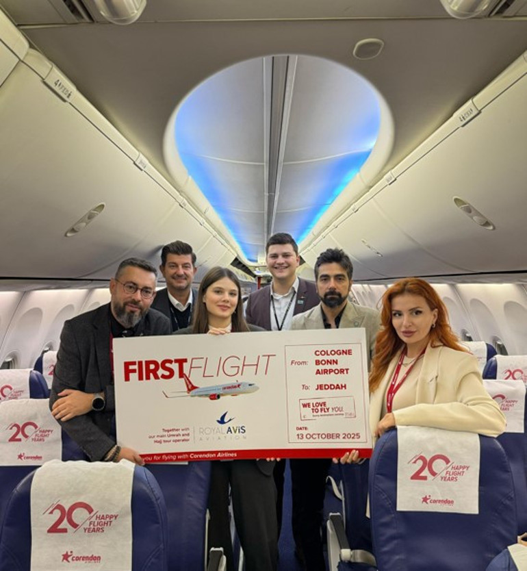 Corendon Airlines ile Umre yolculuğu başladı