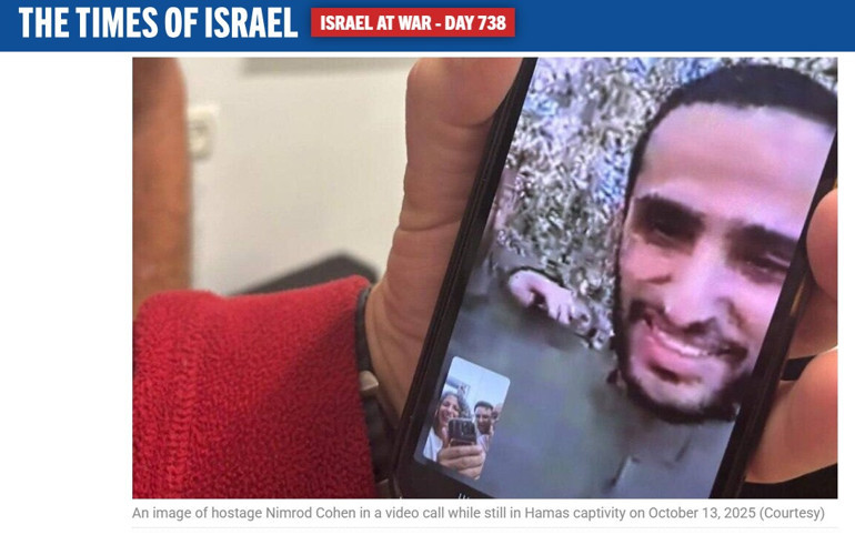 Hamastan rehinelere izin Serbest kalmadan önce aileleri ile görüştüler... Artık savaş yok