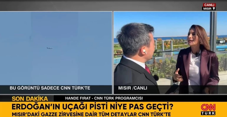 Havada rest Cumhurbaşkanı Erdoğanın uçağının neden pisti pas geçtiği ortaya çıktı