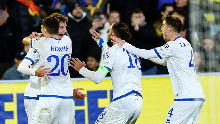 Kosova, İsveç'i 1-0 yendi