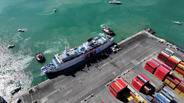 İyilik Gemisi Gazzeye uğurlandı İçişleri Bakanı Yerlikaya: Milyonlar Gazze yalnız değildir dedi
