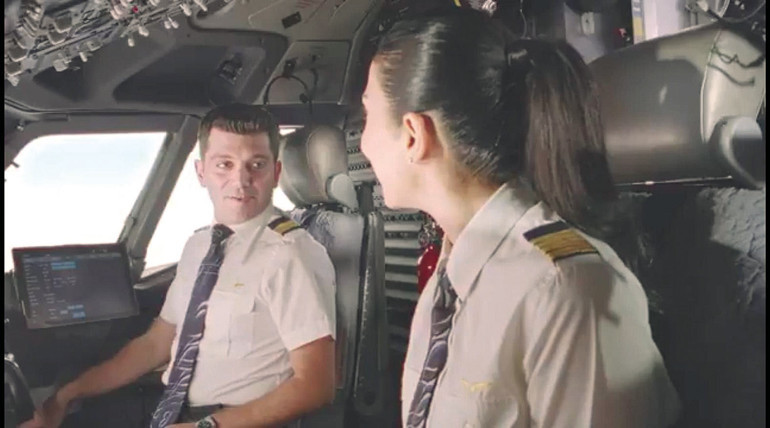 Hastane odasından kokpite uzanan dostluk